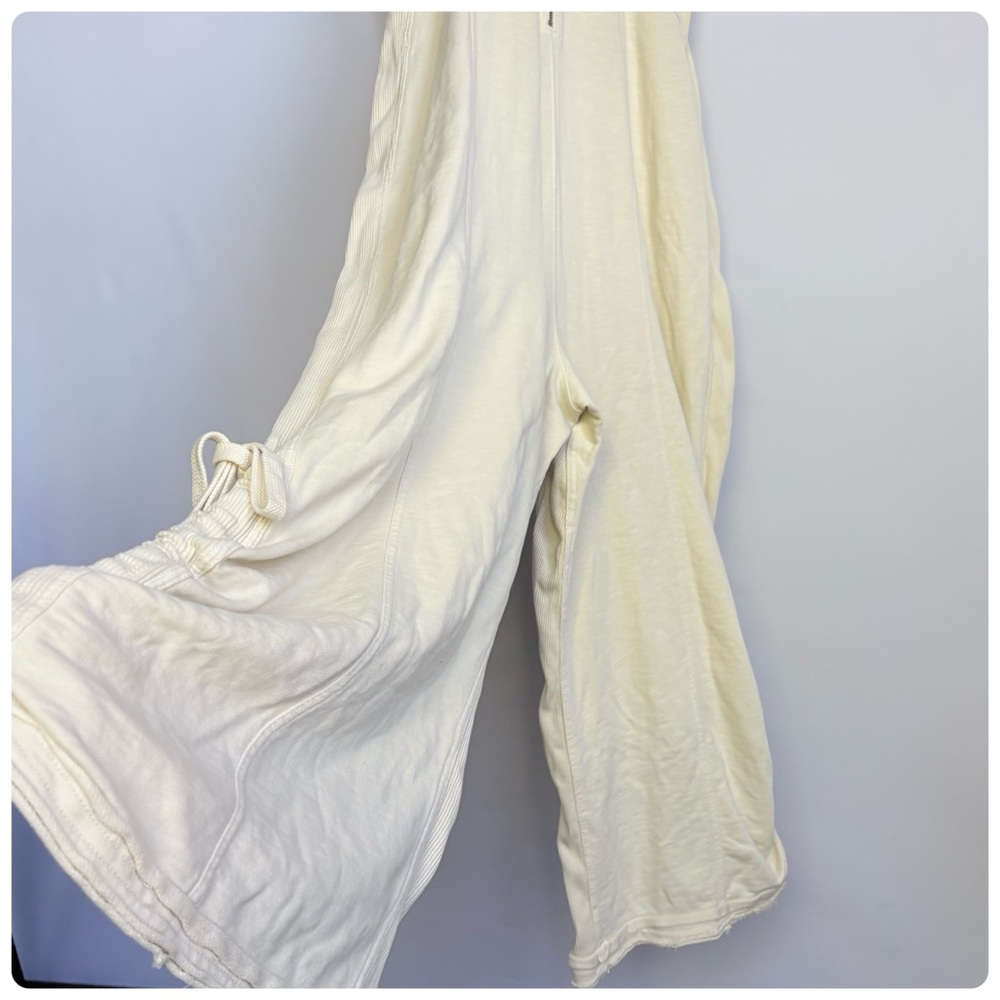 NWT Anthropologie Daily Practice Horizon Wide-Leg Knit Jumpsuit , size M/L - Picture 16 of 17
